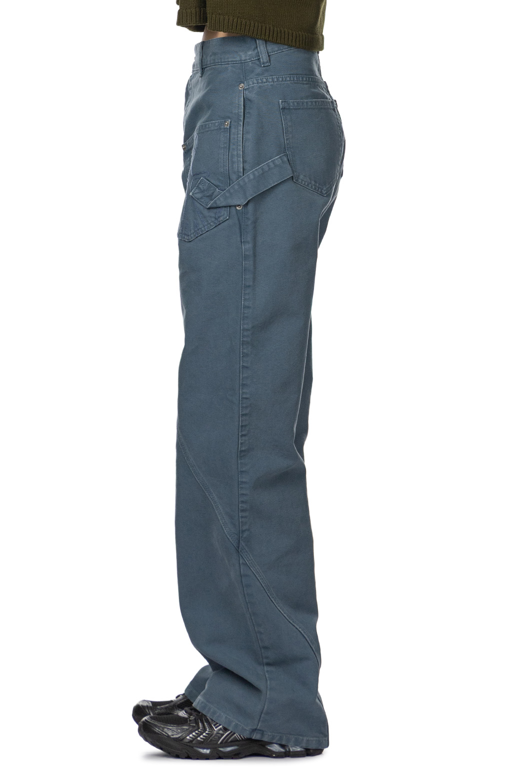 JW Anderson - Twisted Workwear Trousers - Steel Blue